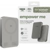 Bezdrôtová PowerBank 10000 mAh 20 W, kompatibilná s MagSafe, Qi2/USB-C, Titán, empower