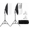 Sada osvetlenia pre softboxy 20
