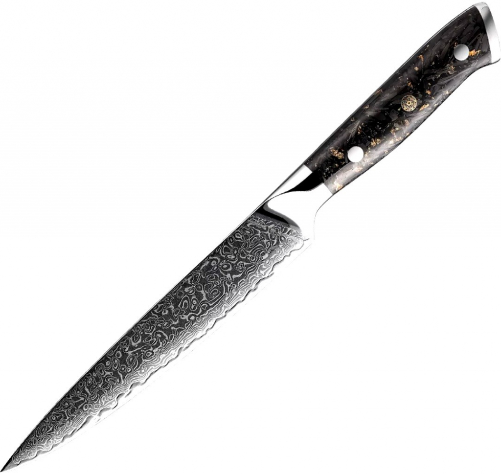 IZMAEL Damaškový kuchynský nôž Wakana Utility 14.8 cm