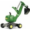 Rollytoys RollyDigger Pojazdný Otočný Bager John Deere zelený