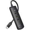 USB Hub UGREEN USB-C/4x USB 3.0, 20cm (10916) čierny