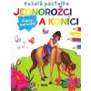Veselá pastelka-Jednorožci a koníci