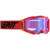 LEATT okuliare Goggle Velocity 5.0 MTB Iriz Red - Blue 26 VLT