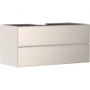 Skrinka pod umývadlo pod dosku Hansgrohe Xevolos E 118x55,5x55 cm piesková matná béžová mat 54194790