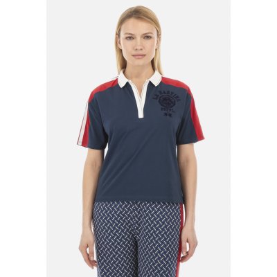 La martina WOMAN POLO S S PIQUET STRETCH modrá