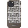 DKNY Repeat Pattern Bottom Stripe kryt s MagSafe pre iPhone 13 - hnedý 57983120133 - možnosť vrátiť tovar ZADARMO do 30tich dní