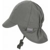 STERNTALER Klobúk organická bavlna s ochranou krku na zaväzovanie UV 50+ green uni-41 cm-4-5 m