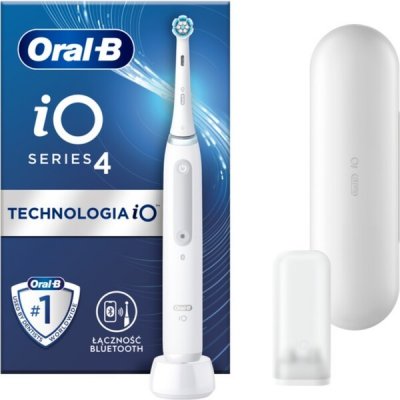 Oral-B iO Series 4 Quite White elektrická zubná kefka