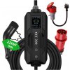 Immax NSE002 cestovná nabíjacia stanica pre elektromobily EV/PHEV AC Type 2 22 kW / 32A