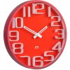 Dizajnové nástenné hodiny Future Time FT8010RD Numbers 30cm
