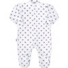 Dojčenský overal New Baby Classic II sivý s hviezdičkami