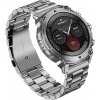 GARETT Smartwatch atom silver steel inteligentné hodinky