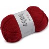 Pletacia priadza Baby 50 g - 1 ks 9 (3024) červená tm.