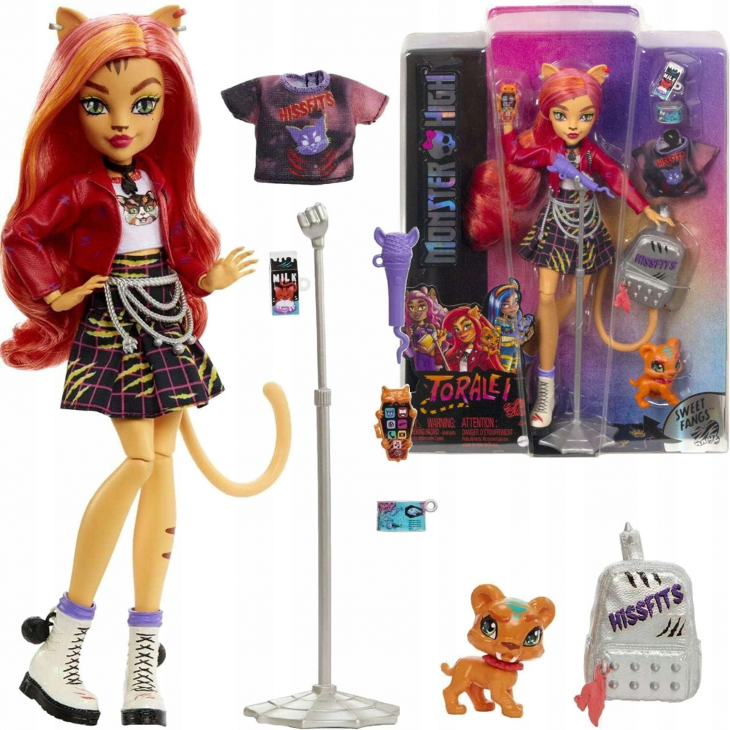 Mattel Monster High Toralei Stripe 29 cm