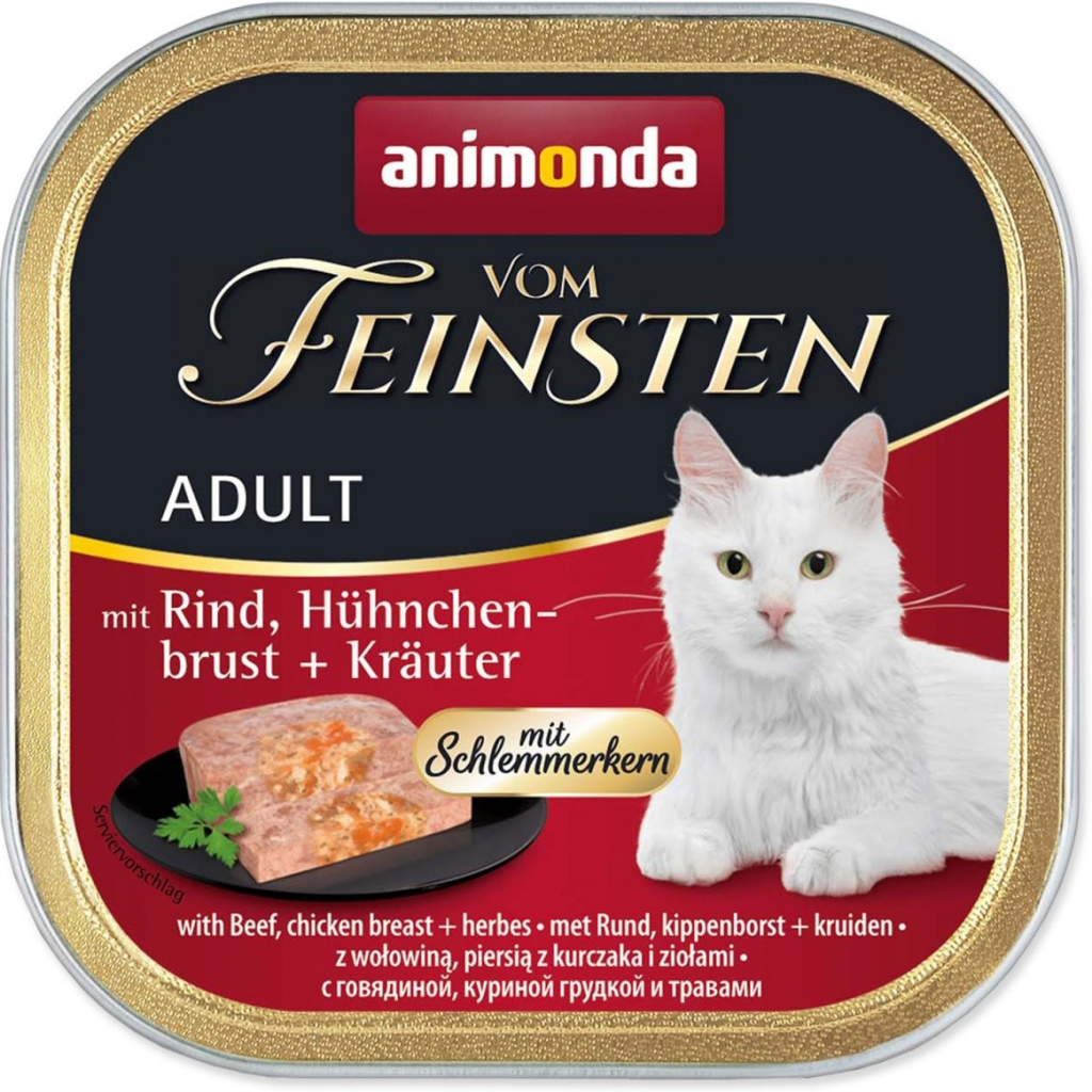 ANIM. cat CLASSIC Hovädzie kuracie prsia bylinky 100 g
