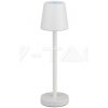 Stolné LED svietidlo 3W nabíjateľná dotykom stmievateľná biela 3000K VT-7703 (V-TAC)
