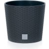 PROSPERPLAST - Kvetináč Rato Round 20cm antracit