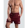BrainMax pánske kraťasy, vínové Veľkosť: L Kraťasy pre mužov zo 100% bavlny
