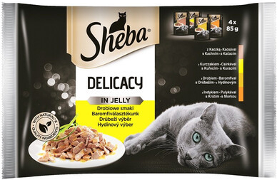 SHEBA Delicato kurací pokrm 4 x 13 x 85 g