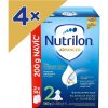 Nutrilon 2 Advanced pokračovacie dojčenské mlieko 4× 1 kg, 6+