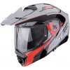 SCORPION prilba ADX-2 Kamps grey/red - S