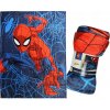 SPIDERMAN MARVEL VELÚROVÁ HRUBÁ DEKA PRE FANÚŠIKA PREHOZ 130 x 160 CM
