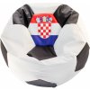 EF1062 Ecopuf Sedací vak ECOPUF - Football L EURO 2024 Chorvátsko