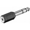 Premiumcord 6.3 Jack M - 3.5 Jack F stereo Redukcia