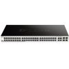 D-Link DGS-1210-48 52-portový gigabitový inteligentný prepínač, 48x GbE, 4x RJ45/SFP, bez ventilátora DGS-1210-48/E