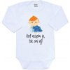 Body s potlačou New Baby Keď nespím ja, tak ani vy 50
