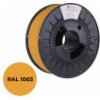 C-TECH PREMIUM LINE Tlačová struna (filament), PETG, signálna žltá, RAL1003, 1,75mm, 1kg, 3DF-P-PETG1.75-1003