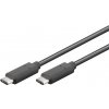 PremiumCord USB-C/male - USB-C/male, čierny, 1m ku31cc1bk