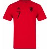 MANCHESTER UNITED FC Tričko ADIDAS Manchester United, Cristiano Ronaldo, červené Veľkosť: XXL