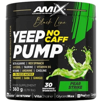 Amix Nutrition Amix Black Line Yeep Pump NO CAFF 360 g - pear strike