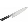 Nož šéfkuchára z nehrdzavejúcej ocele TOJIRO DP37 MICRA ČIERNY 21 cm