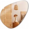 Bezrámové módne nástenné zrkadlo Loft Boho Premium na líčenie kúpeľne