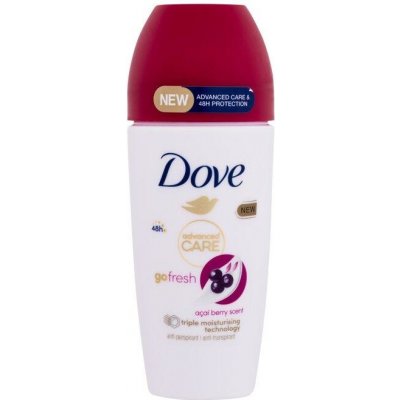 Dove Advanced Care Go Fresh Acai Berry & Waterlily (W) 50ml, Antiperspirant 48h