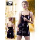 level Vinyl mini dress Zip