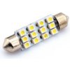 LED auto žiarovka C5W 12 SMD 3528 39mm