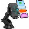 Nabíjačka do auta ChoeTech 15W Car Holder Wireless Fast Charger Black (T521-F)
