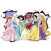 Samolepka na stenu Princezné 40x60 cm