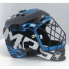 MPS Florbalová maska PRO FLAME - Black/Blue
