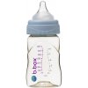 B.BOX Antikoliková dojčenská fľaša modrá 0-2. mesiaca 180 ml