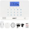 iGET SECURITY M3B - bezdrátový GSM alarm CZ, zasílá SMS/telefonuje,záložní baterie 8 hod,aplikace CZ 75020106
