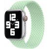 AppleKing nylonový remienok s vrkočovým vzorom pre Apple Watch Ultra 49mm / 46mm / 45mm / 44mm / 42mm - L - zelený - možnosť vrátiť tovar ZADARMO do 30tich dní