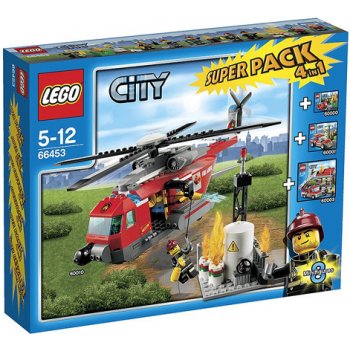 LEGO® City 66453 Super Pack 4 in 1 60000 60001 60003 60010 od 344,7 € -  Heureka.sk