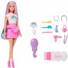 Barbie: Očarujúca dúhová vlasová bábika s doplnkami - Mattel