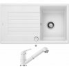 Blanco ZIA 45 SL biela + excentrické ovládanie + Blanco DARAS-S biela 517735