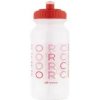 Cyklistická fľaša Force Enjoy 500 ml transparentná/červená