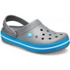 Crocs Nazuvky Crocband Šedá